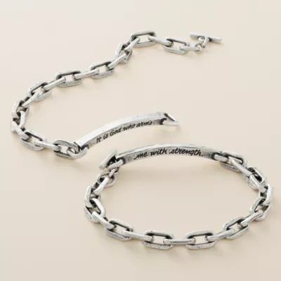 Armed with Strength Bracelet in Sterling Silver - Image 4
