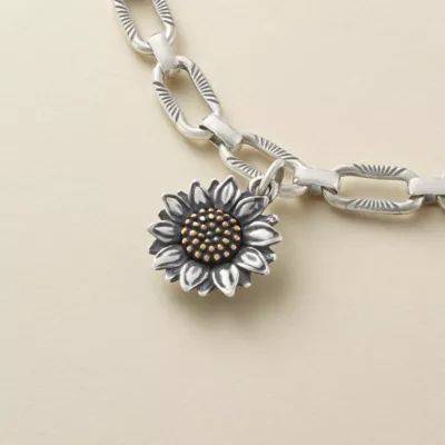 Ornate Links Charm Bracelet in Sterling Silver - Image 2