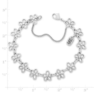 Daisy Charm Bracelet in Sterling Silver - Image 4