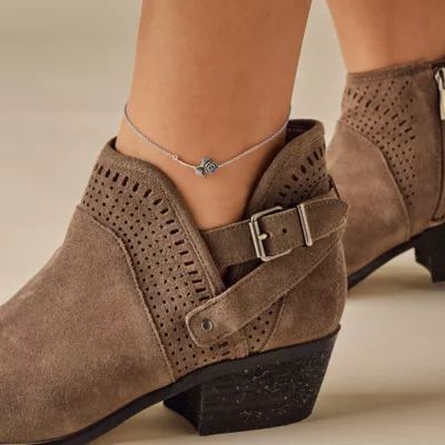 Rose Anklet in Sterling Silver - Image 3