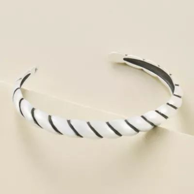 Half Twist Cuff Bracelet in Sterling Silver - Image 2