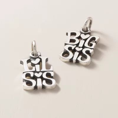 "Big Sis" Charm in Sterling Silver - Image 2