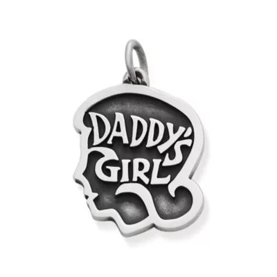 "Daddy's Girl" Charm in Sterling Silver