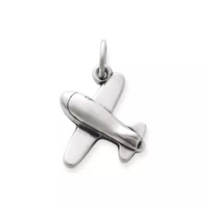 Airliner Charm in Sterling Silver