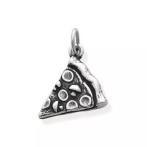 Pizza Slice Charm in Sterling Silver