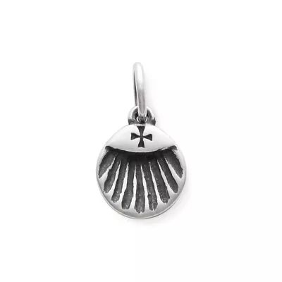Baptismal Shell Charm in Sterling Silver