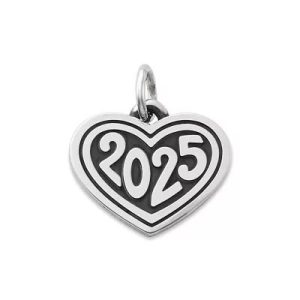 Heart Year Charm in 14K Yellow Gold