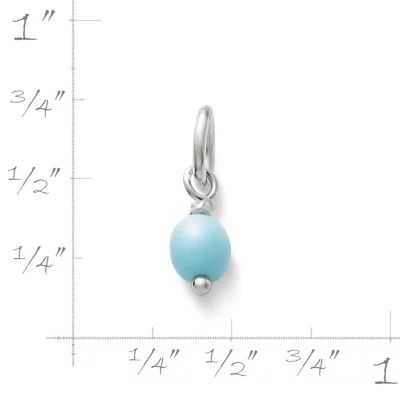 Glass Enhancer Bead in Sterling Silver - Image 2