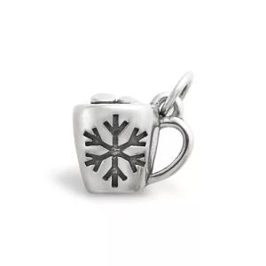 Cup of Cocoa Charm in Sterling Silver