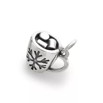 Cup of Cocoa Charm in Sterling Silver - Image 2