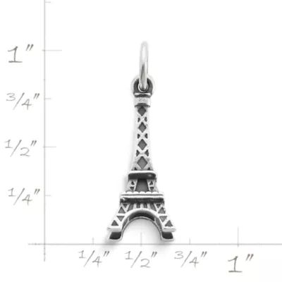 Eiffel Tower Charm in Sterling Silver - Image 2