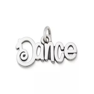 "Dance" Charm in Sterling Silver