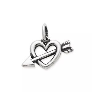 Love's Arrow Charm in Sterling Silver