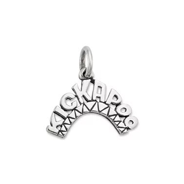 Kickapoo Hill Charm in Sterling Silver