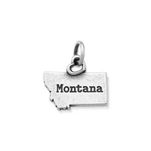 My "Montana" Charm in Sterling Silver