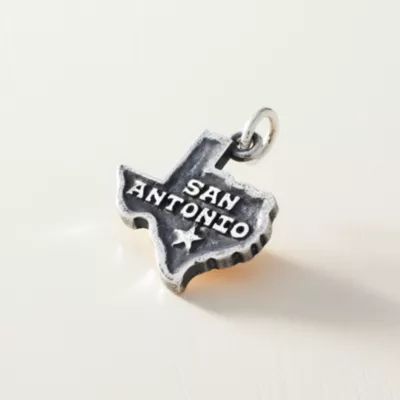 "San Antonio" Charm in Sterling Silver - Image 2