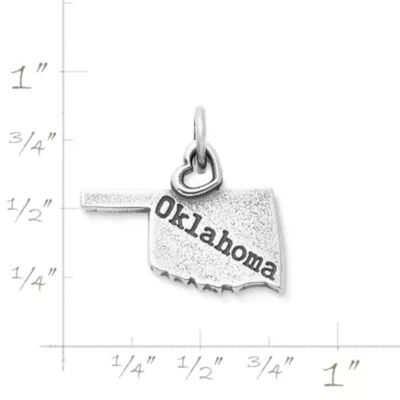 My "Oklahoma" Charm in Sterling Silver - Image 3