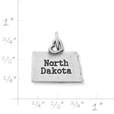 My North Dakota Charm in Sterling Silver - Image 3