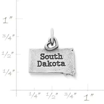 My South Dakota Charm in Sterling Silver - Image 3