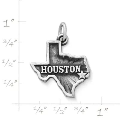 "Houston" Charm in Sterling Silver - Image 3