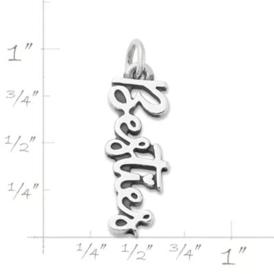 "Besties" Charm in Sterling Silver - Image 5