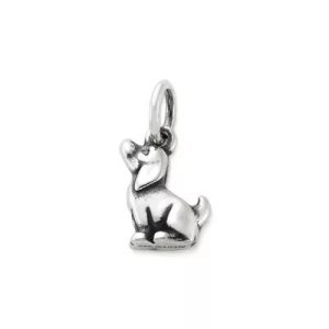Pint-Sized Puppy Charm in Sterling Silver
