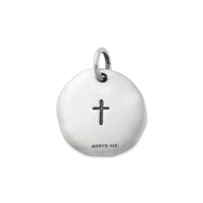 You Are Loved Charm in Sterling Silver or 14K Yellow Gold - Image 2