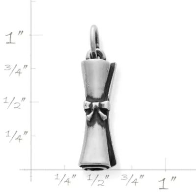 Diploma Charm in Sterling Silver - Image 2