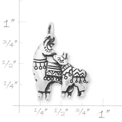Mama Llama Charm in Sterling Silver - Image 3