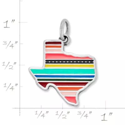 Enamel Texas Serape Charm in Sterling Silver - Image 4