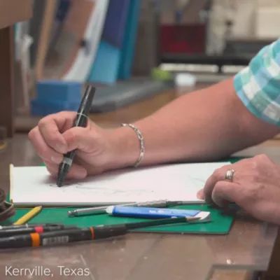 Sweet and Spooky Halloween Art Glass Charm in Sterling Silver - Image 5