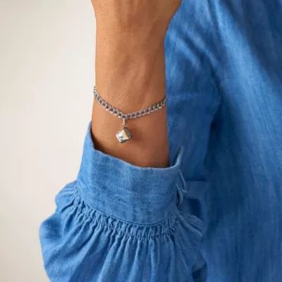 Blue Bell Ice Cream Charm in Sterling Silver and Bronze - Image 6