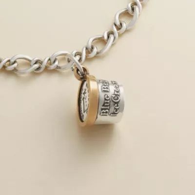 Blue Bell Ice Cream Charm in Sterling Silver and Bronze - Image 4