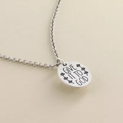 Give It To God Charm in Sterling Silver - Image 2