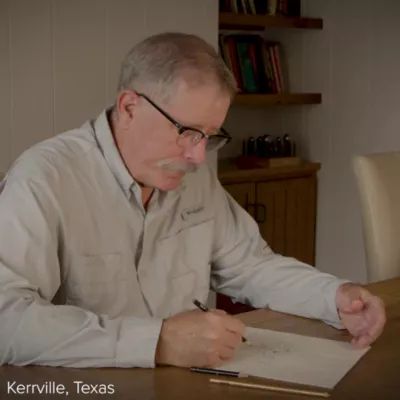 Growing in Faith Sterling Silver Cross Charm - Image 4