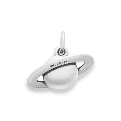 Twinkling Planet Charm in Sterling Silver - Image 2