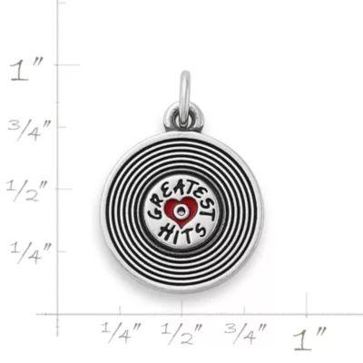 Greatest Hits Album Enamel Charm in Sterling Silver - Image 5