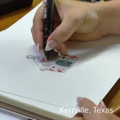 Enamel Gingerbread House Charm in Sterling Silver - Image 5