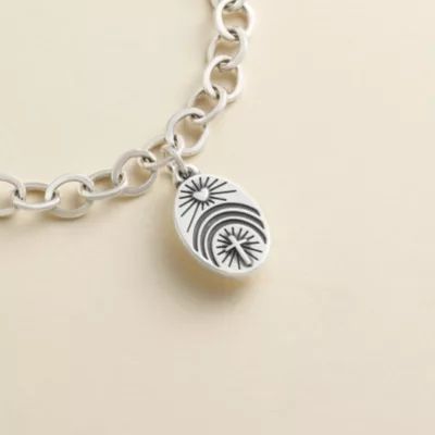 God's Love Charm in Sterling Silver - Image 3