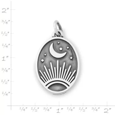 Moonrise Charm in Sterling Silver - Image 4