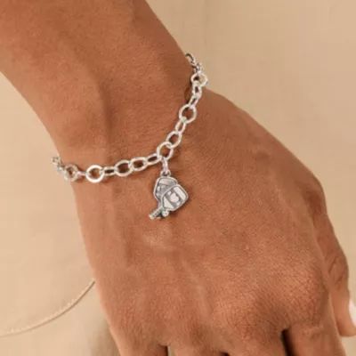 Pickleball Charm in Sterling Silver - Image 4