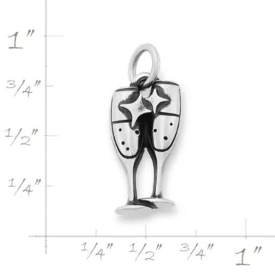 Sparkling Celebration Charm in Sterling Silver - Image 4