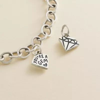 You're a Gem Charm in Sterling Silver - Image 3