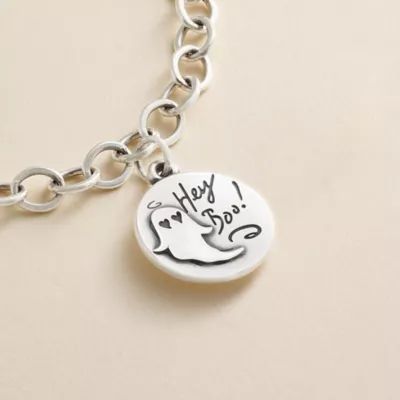 Hey Boo! Charm in Sterling Silver - Image 2