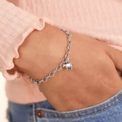 Tiny Cow Charm in Sterling Silver - Image 4