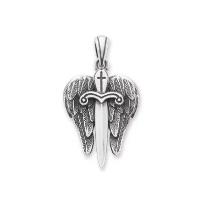 The Lord is My Strength Pendant in Sterling Silver