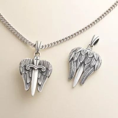 The Lord is My Strength Pendant in Sterling Silver - Image 3