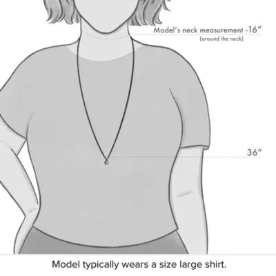 Leather Cross Shield Necklace in Sterling Silver - Image 3