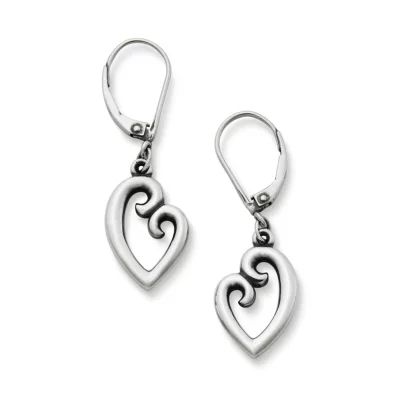 Mother's Love Dangle Earrings in Sterling Silver