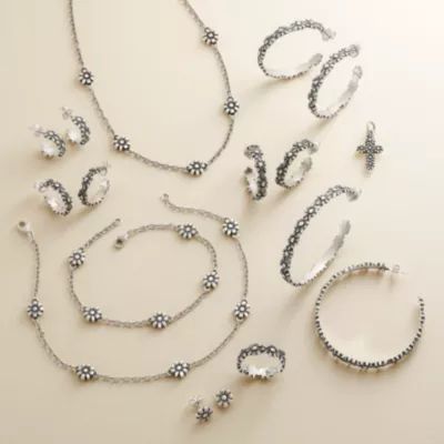 Margarita Hoop Earrings in Sterling Silver or 14K Yellow Gold - Image 5